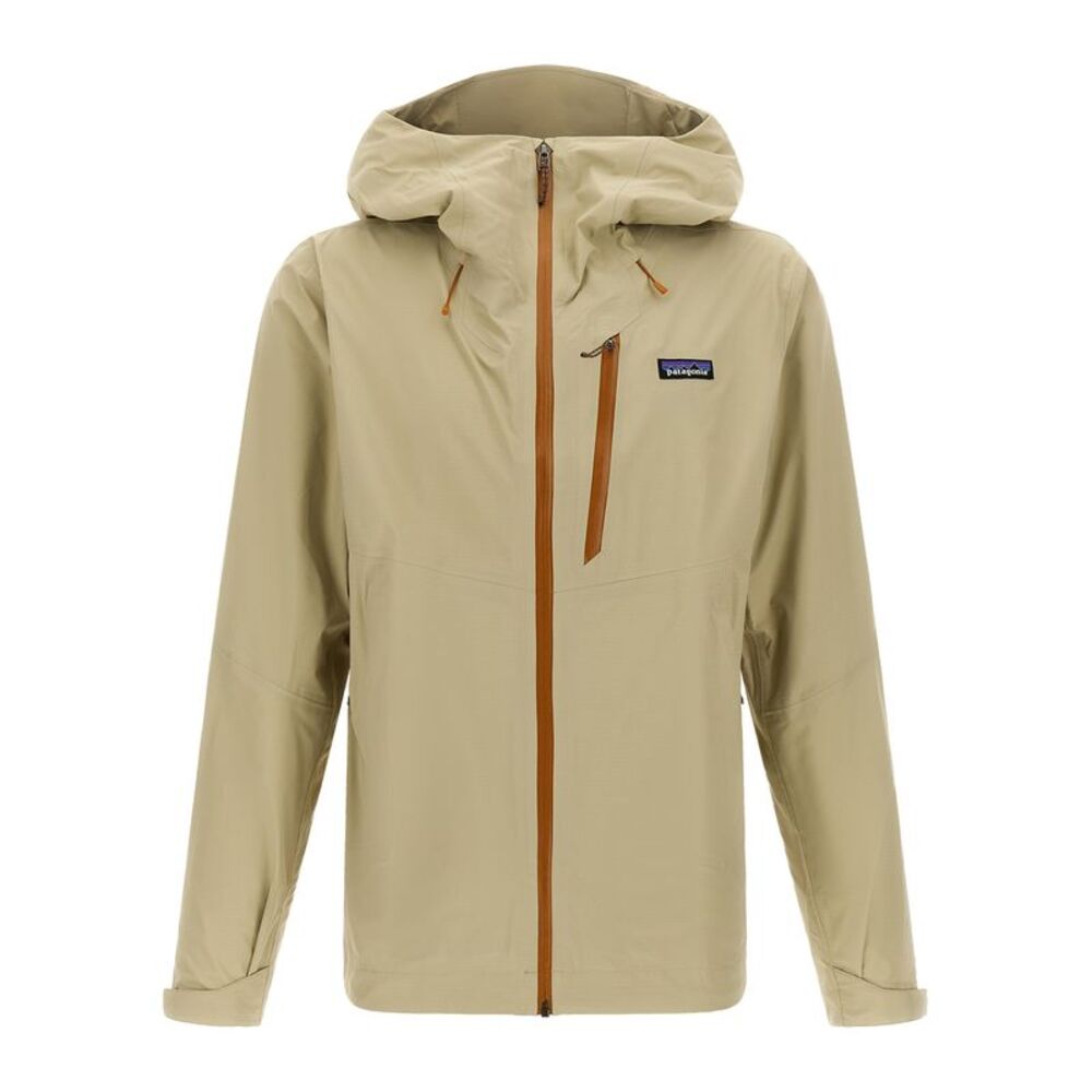 PATAGONIA Beige Nylon Shell Men's Jacket